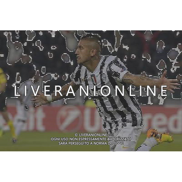 Juventus - FC Copenhagen Champions Leaugue 2013-2014 27-11-2013 Federico Tardito/Agenzia Aldo Liverani Sas Nella foto esultanza Vidal terzo gol