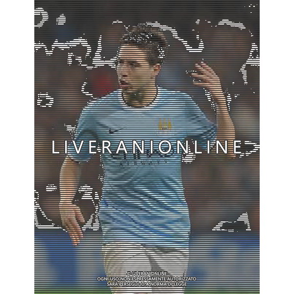 Manchester City\'s Samir Nasri Photo by Dave Howarth/CameraSport Football - UEFA Champions League Group D - Manchester City v FC Viktoria Plzen - Wednesday 27th November 2013 - Ethiad Stadium - Manchester Â© CameraSport - 43 Linden Ave. Countesthorpe. Leicester. England. LE8 5PG - Tel: +44 (0) 116 277 4147 - admin@camerasport.com - www.camerasport.com AG ALDO LIVERANI SAS ONLY ITALY