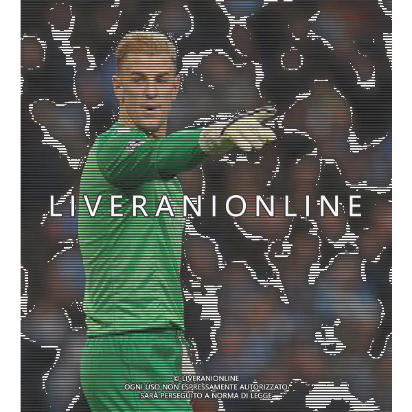 Manchester City\'s Joe Hart Photo by Dave Howarth/CameraSport Football - UEFA Champions League Group D - Manchester City v FC Viktoria Plzen - Wednesday 27th November 2013 - Ethiad Stadium - Manchester Â© CameraSport - 43 Linden Ave. Countesthorpe. Leicester. England. LE8 5PG - Tel: +44 (0) 116 277 4147 - admin@camerasport.com - www.camerasport.com AG ALDO LIVERANI SAS ONLY ITALY