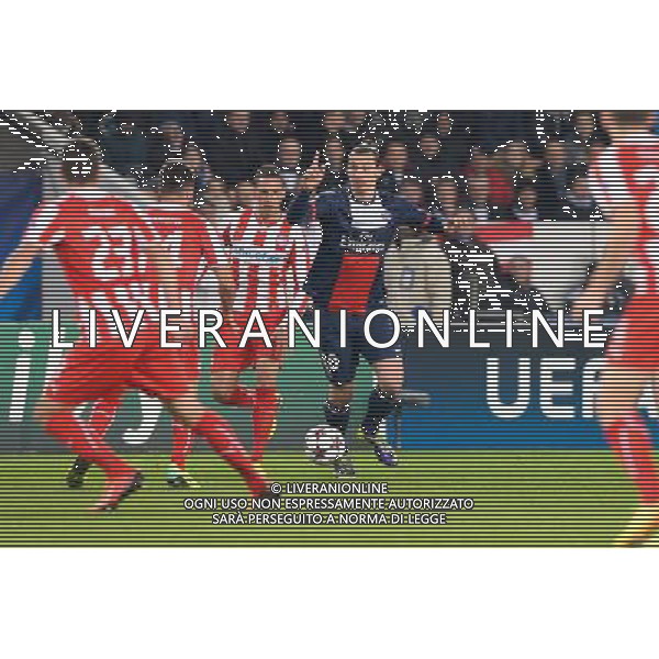Zlatan IBRAHIMOVIC - 27.11.2013 - Paris Saint Germain / Olympiakos - Champions League Photo : Fred Porcu / Icon Sport AG ALDO LIVERANI SAS ONLY ITALY