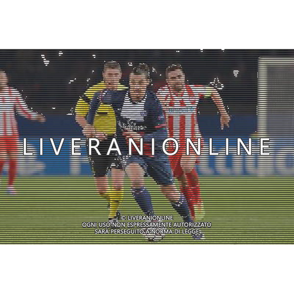 Zlatan IBRAHIMOVIC - 27.11.2013 - Paris Saint Germain / Olympiakos - Champions League Photo : Fred Porcu / Icon Sport AG ALDO LIVERANI SAS ONLY ITALY