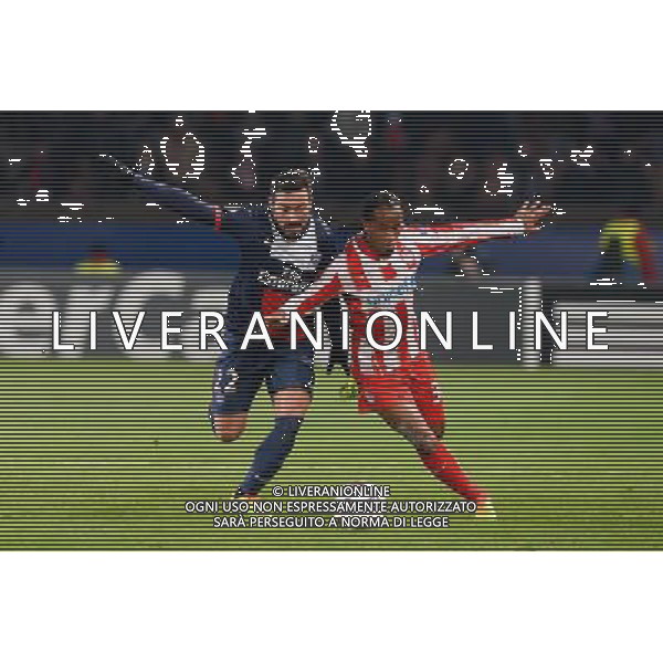 Ezequiel LAVEZZI - 27.11.2013 - Paris Saint Germain / Olympiakos - Champions League Photo : Fred Porcu / Icon Sport AG ALDO LIVERANI SAS ONLY ITALY