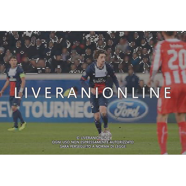 Adrien RABIOT - 27.11.2013 - Paris Saint Germain / Olympiakos - Champions League Photo : Fred Porcu / Icon Sport AG ALDO LIVERANI SAS ONLY ITALY