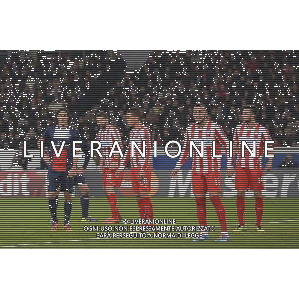 Edinson CAVANI - 27.11.2013 - Paris Saint Germain / Olympiakos - Champions League Photo : Fred Porcu / Icon Sport AG ALDO LIVERANI SAS ONLY ITALY