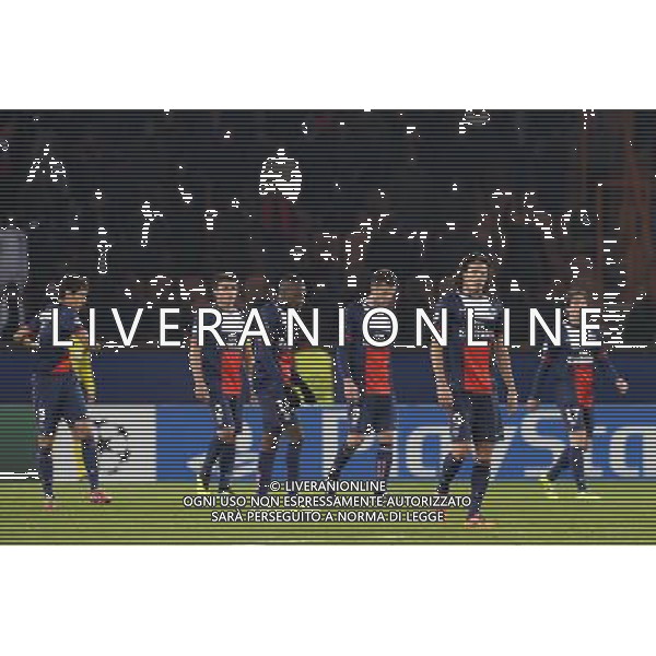 Edinson CAVANI - 27.11.2013 - Paris Saint Germain / Olympiakos - Champions League Photo : Fred Porcu / Icon Sport AG ALDO LIVERANI SAS ONLY ITALY
