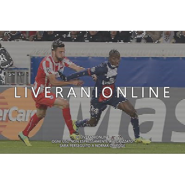 Blaise MATUIDI - 27.11.2013 - Paris Saint Germain / Olympiakos - Champions League Photo : Fred Porcu / Icon Sport AG ALDO LIVERANI SAS ONLY ITALY