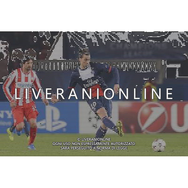Zlatan IBRAHIMOVIC - 27.11.2013 - Paris Saint Germain / Olympiakos - Champions League Photo : Fred Porcu / Icon Sport AG ALDO LIVERANI SAS ONLY ITALY