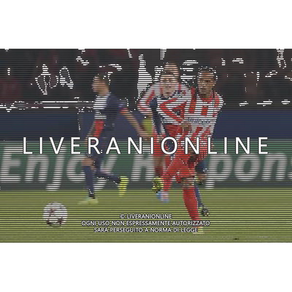 Leandro SALINO - 27.11.2013 - Paris Saint Germain / Olympiakos - Champions League Photo : Fred Porcu / Icon Sport AG ALDO LIVERANI SAS ONLY ITALY