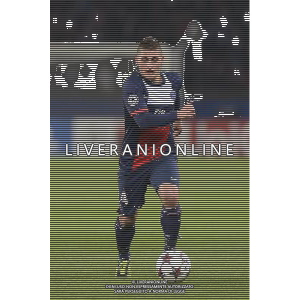 Marco VERRATTI - 27.11.2013 - Paris Saint Germain / Olympiakos - Champions League Photo : Fred Porcu / Icon Sport AG ALDO LIVERANI SAS ONLY ITALY