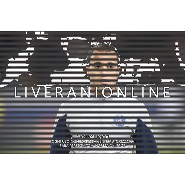 Lucas MOURA - 27.11.2013 - Paris Saint Germain / Olympiakos - Champions League Photo : Fred Porcu / Icon Sport AG ALDO LIVERANI SAS ONLY ITALY