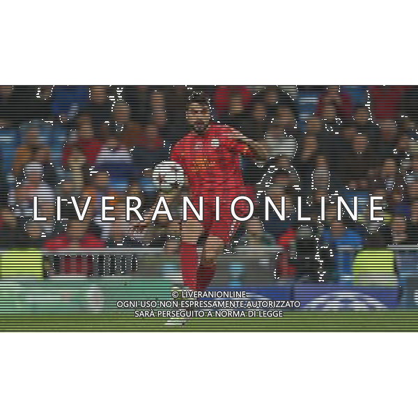 UEFA Champions League group B match between Real Madrid and Galatasaray SK at Santiago Bernabeu Stadium on November 27, 2013 in Madrid, Spain. Score: Real Madrid 4 vs Galatasaray 1 Pictured: Gokhan Zan of Galatasaray. LIGA MISTRZOW SEZON 2013/2014 PILKA NOZNA REAL MADRYT vs GALATASARAY ISTAMBUL FOT.SESKIM PHOTO/NEWSPIX.PL POLAND, TURKEY, GERMANY, AUSTRIA AND UK OUT !!! --- Newspix.pl AG ALDO LIVERANI SAS ONLY ITALY *** Local Caption *** www.newspix.pl mail us: info@newspix.pl call us: 0048 022 23 22 222 --- Polish Picture Agency by Ringier Axel Springer Poland