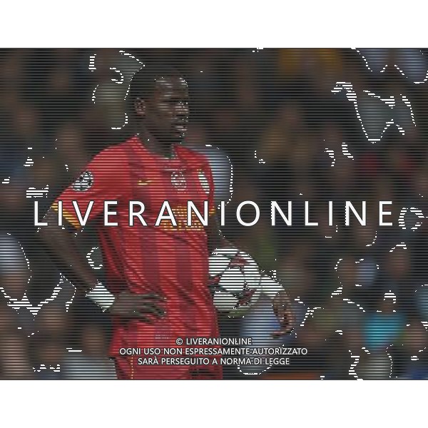 UEFA Champions League group B match between Real Madrid and Galatasaray SK at Santiago Bernabeu Stadium on November 27, 2013 in Madrid, Spain. Score: Real Madrid 4 vs Galatasaray 1 Pictured: Emmanuel Eboue of Galatasaray. LIGA MISTRZOW SEZON 2013/2014 PILKA NOZNA REAL MADRYT vs GALATASARAY ISTAMBUL FOT.SESKIM PHOTO/NEWSPIX.PL POLAND, TURKEY, GERMANY, AUSTRIA AND UK OUT !!! --- Newspix.pl AG ALDO LIVERANI SAS ONLY ITALY *** Local Caption *** www.newspix.pl mail us: info@newspix.pl call us: 0048 022 23 22 222 --- Polish Picture Agency by Ringier Axel Springer Poland