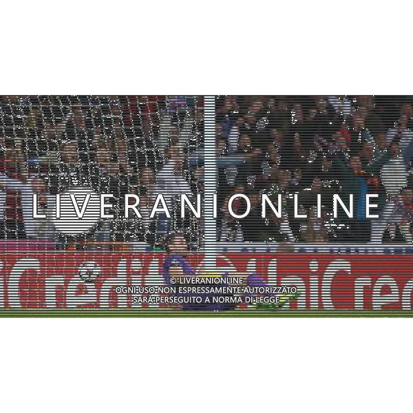 UEFA Champions League group B match between Real Madrid and Galatasaray SK at Santiago Bernabeu Stadium on November 27, 2013 in Madrid, Spain. Score: Real Madrid 4 vs Galatasaray 1 Pictured: Goalkeeper Eray Iscan of Galatasaray. LIGA MISTRZOW SEZON 2013/2014 PILKA NOZNA REAL MADRYT vs GALATASARAY ISTAMBUL FOT.SESKIM PHOTO/NEWSPIX.PL POLAND, TURKEY, GERMANY, AUSTRIA AND UK OUT !!! --- Newspix.pl AG ALDO LIVERANI SAS ONLY ITALY *** Local Caption *** www.newspix.pl mail us: info@newspix.pl call us: 0048 022 23 22 222 --- Polish Picture Agency by Ringier Axel Springer Poland