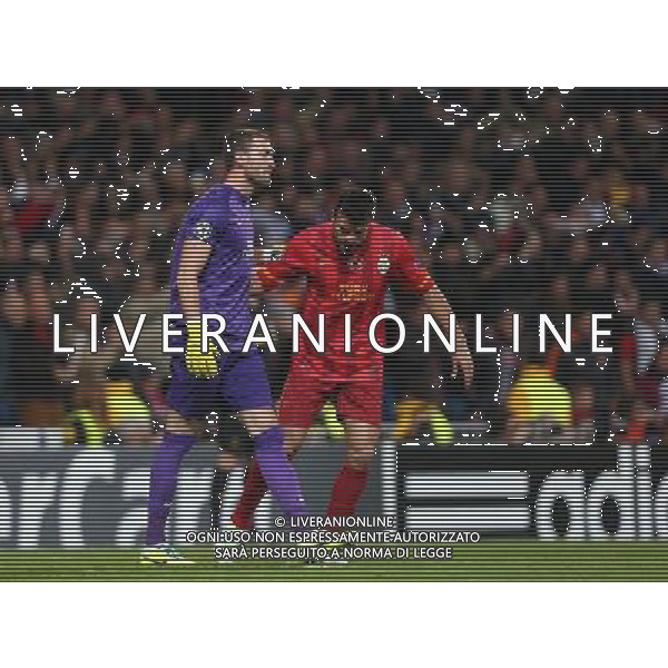UEFA Champions League group B match between Real Madrid and Galatasaray SK at Santiago Bernabeu Stadium on November 27, 2013 in Madrid, Spain. Score: Real Madrid 4 vs Galatasaray 1 Pictured: Goalkeeper Eray Iscan and Gokhan Zan of Galatasaray. LIGA MISTRZOW SEZON 2013/2014 PILKA NOZNA REAL MADRYT vs GALATASARAY ISTAMBUL FOT.SESKIM PHOTO/NEWSPIX.PL POLAND, TURKEY, GERMANY, AUSTRIA AND UK OUT !!! --- Newspix.pl AG ALDO LIVERANI SAS ONLY ITALY *** Local Caption *** www.newspix.pl mail us: info@newspix.pl call us: 0048 022 23 22 222 --- Polish Picture Agency by Ringier Axel Springer Poland