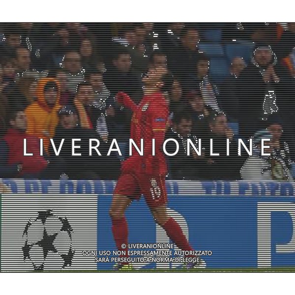 UEFA Champions League group B match between Real Madrid and Galatasaray SK at Santiago Bernabeu Stadium on November 27, 2013 in Madrid, Spain. Score: Real Madrid 4 vs Galatasaray 1 Pictured: Umut Bulut of Galatasaray. LIGA MISTRZOW SEZON 2013/2014 PILKA NOZNA REAL MADRYT vs GALATASARAY ISTAMBUL FOT.SESKIM PHOTO/NEWSPIX.PL POLAND, TURKEY, GERMANY, AUSTRIA AND UK OUT !!! --- Newspix.pl AG ALDO LIVERANI SAS ONLY ITALY *** Local Caption *** www.newspix.pl mail us: info@newspix.pl call us: 0048 022 23 22 222 --- Polish Picture Agency by Ringier Axel Springer Poland