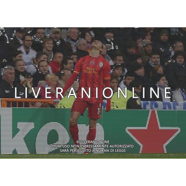 UEFA Champions League group B match between Real Madrid and Galatasaray SK at Santiago Bernabeu Stadium on November 27, 2013 in Madrid, Spain. Score: Real Madrid 4 vs Galatasaray 1 Pictured: Umut Bulut of Galatasaray. LIGA MISTRZOW SEZON 2013/2014 PILKA NOZNA REAL MADRYT vs GALATASARAY ISTAMBUL FOT.SESKIM PHOTO/NEWSPIX.PL POLAND, TURKEY, GERMANY, AUSTRIA AND UK OUT !!! --- Newspix.pl AG ALDO LIVERANI SAS ONLY ITALY *** Local Caption *** www.newspix.pl mail us: info@newspix.pl call us: 0048 022 23 22 222 --- Polish Picture Agency by Ringier Axel Springer Poland