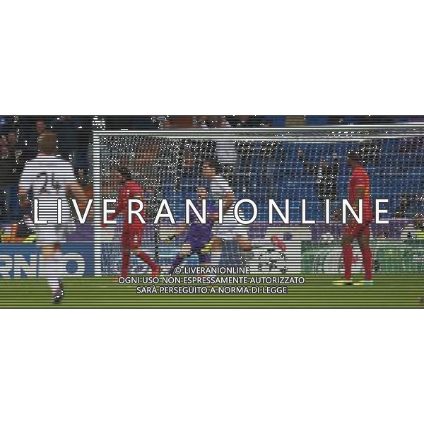 UEFA Champions League group B match between Real Madrid and Galatasaray SK at Santiago Bernabeu Stadium on November 27, 2013 in Madrid, Spain. Score: Real Madrid 4 vs Galatasaray 1 Pictured: Goalkeeper Eray Iscan of Galatasaray. LIGA MISTRZOW SEZON 2013/2014 PILKA NOZNA REAL MADRYT vs GALATASARAY ISTAMBUL FOT.SESKIM PHOTO/NEWSPIX.PL POLAND, TURKEY, GERMANY, AUSTRIA AND UK OUT !!! --- Newspix.pl AG ALDO LIVERANI SAS ONLY ITALY *** Local Caption *** www.newspix.pl mail us: info@newspix.pl call us: 0048 022 23 22 222 --- Polish Picture Agency by Ringier Axel Springer Poland