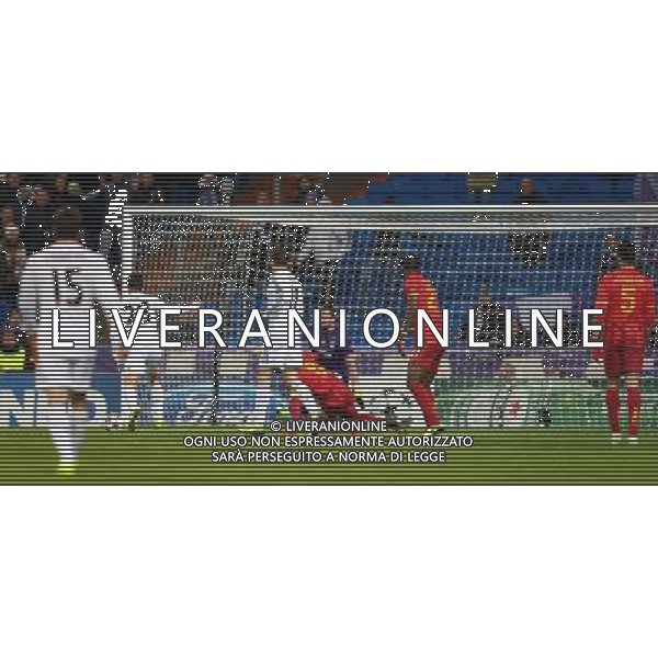 UEFA Champions League group B match between Real Madrid and Galatasaray SK at Santiago Bernabeu Stadium on November 27, 2013 in Madrid, Spain. Score: Real Madrid 4 vs Galatasaray 1 Pictured: Selcuk Inan and Goalkeeper Eray Iscan of Galatasaray and Isco of Real Madrid. LIGA MISTRZOW SEZON 2013/2014 PILKA NOZNA REAL MADRYT vs GALATASARAY ISTAMBUL FOT.SESKIM PHOTO/NEWSPIX.PL POLAND, TURKEY, GERMANY, AUSTRIA AND UK OUT !!! --- Newspix.pl AG ALDO LIVERANI SAS ONLY ITALY *** Local Caption *** www.newspix.pl mail us: info@newspix.pl call us: 0048 022 23 22 222 --- Polish Picture Agency by Ringier Axel Springer Poland