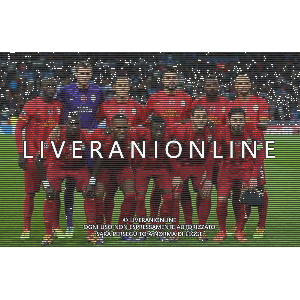 UEFA Champions League group B match between Real Madrid and Galatasaray SK at Santiago Bernabeu Stadium on November 27, 2013 in Madrid, Spain. Score: Real Madrid 4 vs Galatasaray 1 Pictured: Galatasaray team photo. LIGA MISTRZOW SEZON 2013/2014 PILKA NOZNA REAL MADRYT vs GALATASARAY ISTAMBUL FOT.SESKIM PHOTO/NEWSPIX.PL POLAND, TURKEY, GERMANY, AUSTRIA AND UK OUT !!! --- Newspix.pl AG ALDO LIVERANI SAS ONLY ITALY *** Local Caption *** www.newspix.pl mail us: info@newspix.pl call us: 0048 022 23 22 222 --- Polish Picture Agency by Ringier Axel Springer Poland