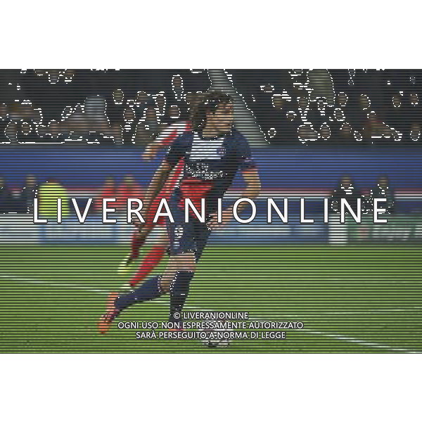 Edinson CAVANI - 27.11.2013 - Paris Saint Germain / Olympiakos - Champions League Photo : Winter Press / Icon Sport AG ALDO LIVERANI SAS ONLY ITALY