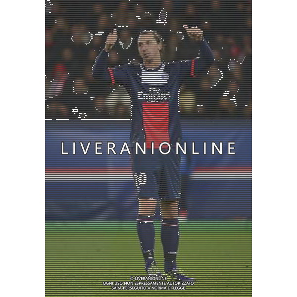 Zlatan IBRAHIMOVIC - 27.11.2013 - Paris Saint Germain / Olympiakos - Champions League Photo : Winter Press / Icon Sport AG ALDO LIVERANI SAS ONLY ITALY