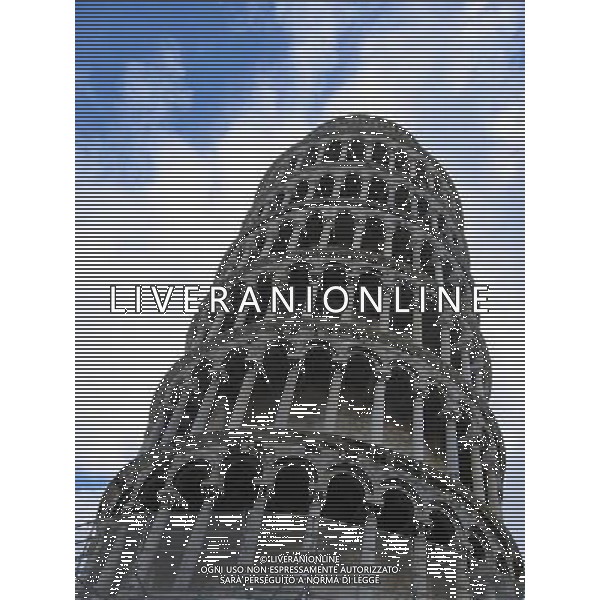 ITALIA NELLA FOTO TORRE DI PISA FOTO AGENZIA ALDO LIVERANI IFC