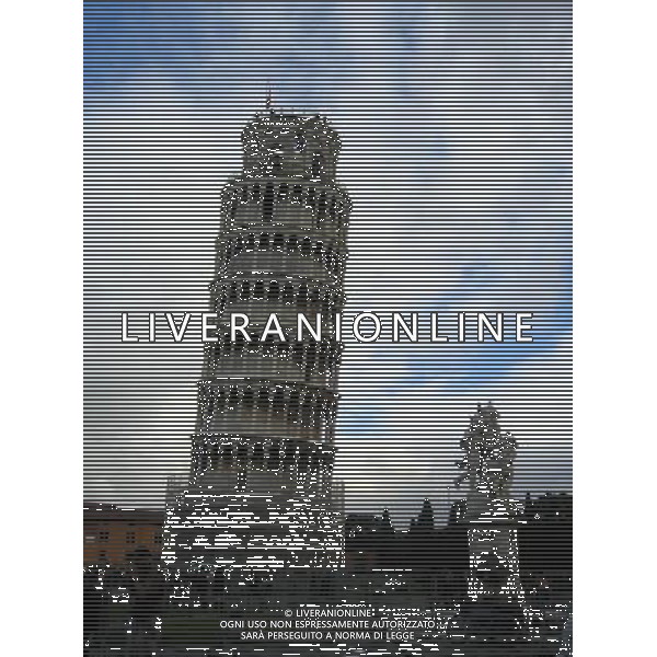 ITALIA NELLA FOTO TORRE DI PISA FOTO AGENZIA ALDO LIVERANI IFC