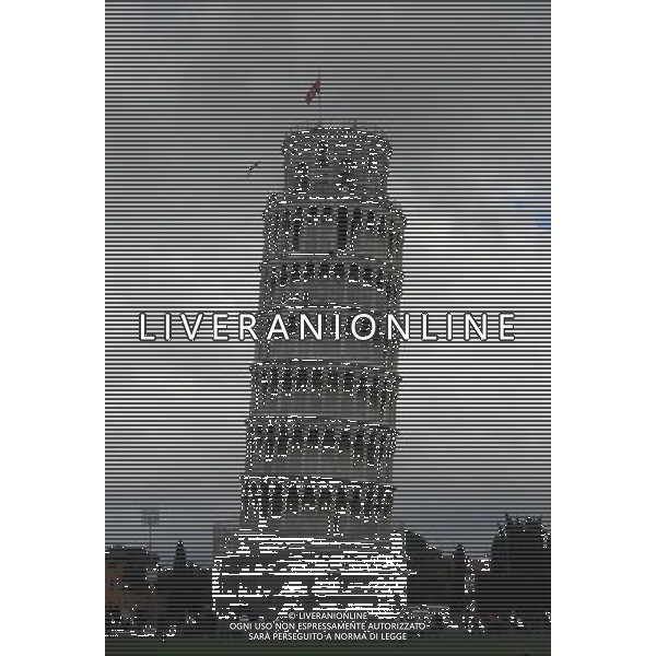 ITALIA NELLA FOTO TORRE DI PISA FOTO AGENZIA ALDO LIVERANI IFC