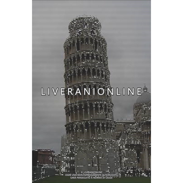 PISA NELLA FOTO LA TORRE DI PISA AGENZIA ALDO LIVERANI IFC