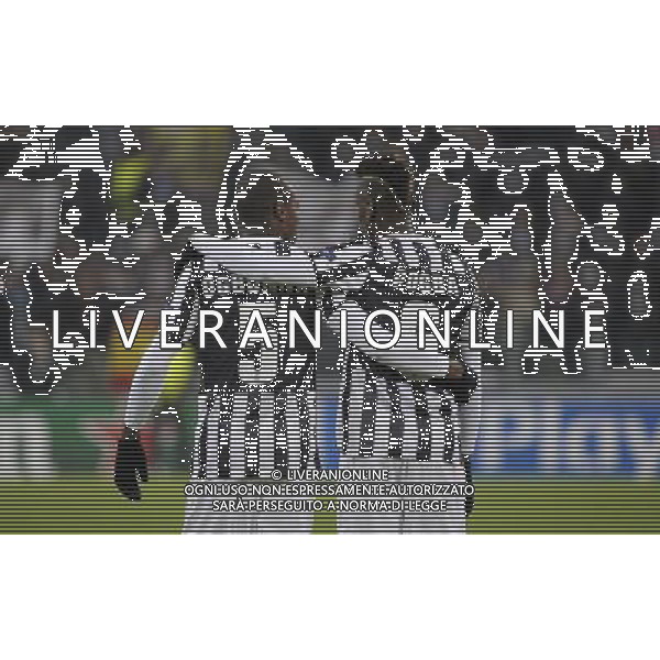 Juventus - FC Copenhagen Champions Leaugue 2013-2014 27-11-2013 Federico Tardito/Agenzia Aldo Liverani Sas Nella foto Paul Pogba e Angelo Ogbonna