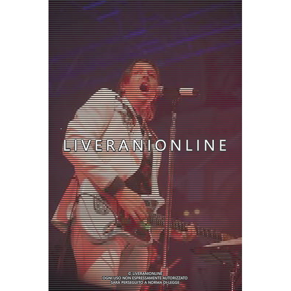 Arcade Fire performing at Winter Gardens Blackpool on 27th September 2013. Lead singer Win Butler. AG ALDO LIVERANI SAS ONLY ITALY