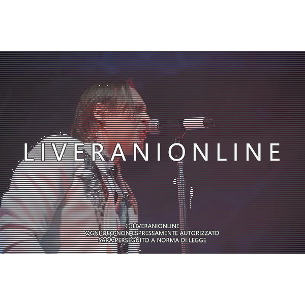 Arcade Fire performing at Winter Gardens Blackpool on 27th September 2013. Lead singer Win Butler. AG ALDO LIVERANI SAS ONLY ITALY