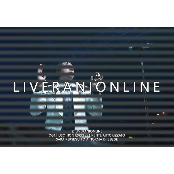 Arcade Fire performing at Winter Gardens Blackpool on 27th September 2013. Lead singer Win Butler. AG ALDO LIVERANI SAS ONLY ITALY