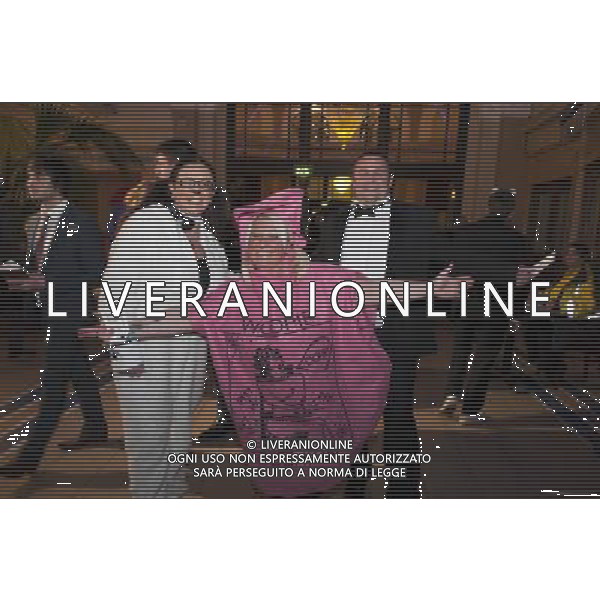 Fans arrive in fancy dress for an Arcade Fire Show at Winter Gardens, Blackpool on 27th September 2013. ©photohsot/AGENZIA ALDO LIVERANI SAS - ITALY ONLY - EDITORIAL USE ONLY