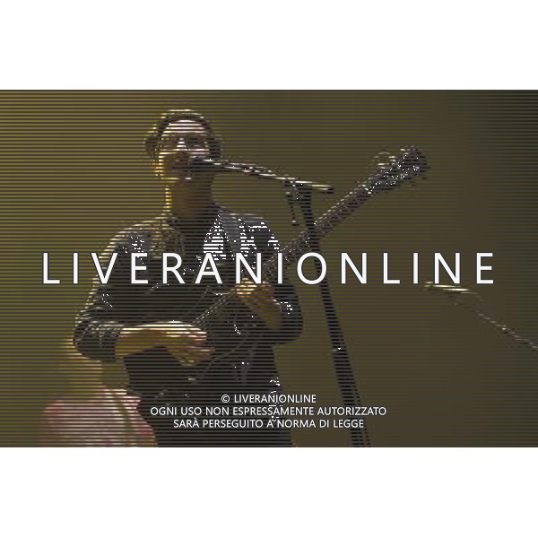 Liverpool based singer/songwriter Dan Croll performs at Brixton Academy, London, England, UK on 25th November 2013. AG ALDO LIVERANI SAS ONLY ITALY