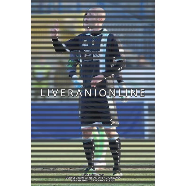 Busto Arsizio (VA) 1-12-2013 Stadio Carlo Speroni Campionato Lega PRO Prima Divisione girone A - 12Â° giornata Pro Patria - Virtus Entella nella foto Simone Magnaghi (Virtus Entella) foto Roberto Garavaglia - ag. Aldo Liverani sas