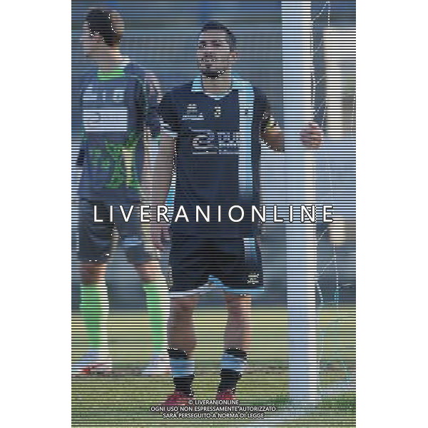 Busto Arsizio (VA) 1-12-2013 Stadio Carlo Speroni Campionato Lega PRO Prima Divisione girone A - 12Â° giornata Pro Patria - Virtus Entella nella foto Gennaro Volpe (Virtus Entella) foto Roberto Garavaglia - ag. Aldo Liverani sas