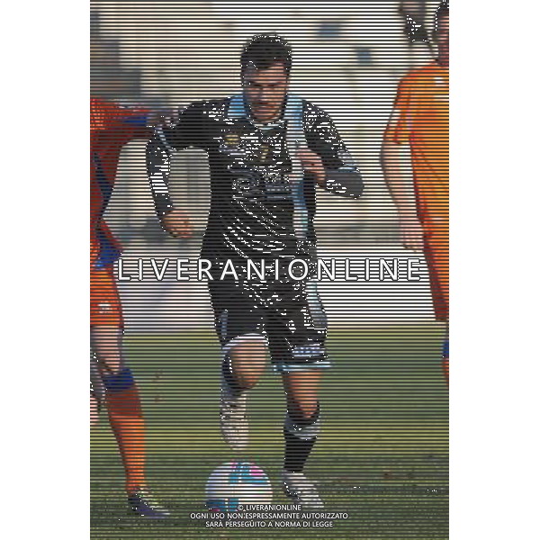 Busto Arsizio (VA) 1-12-2013 Stadio Carlo Speroni Campionato Lega PRO Prima Divisione girone A - 12Â° giornata Pro Patria - Virtus Entella nella foto Lorenzo Staiti (Virtus Entella) foto Roberto Garavaglia - ag. Aldo Liverani sas