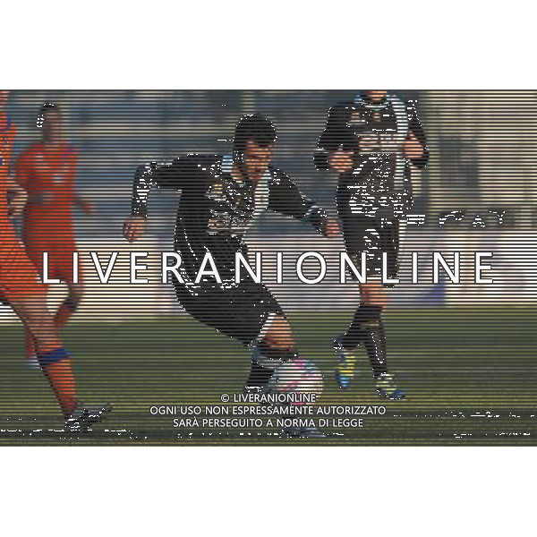 Busto Arsizio (VA) 1-12-2013 Stadio Carlo Speroni Campionato Lega PRO Prima Divisione girone A - 12Â° giornata Pro Patria - Virtus Entella nella foto Lorenzo Staiti (Virtus Entella) foto Roberto Garavaglia - ag. Aldo Liverani sas