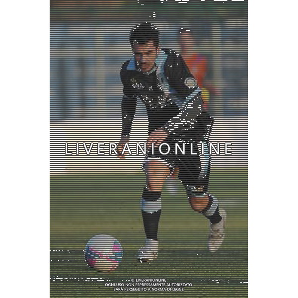 Busto Arsizio (VA) 1-12-2013 Stadio Carlo Speroni Campionato Lega PRO Prima Divisione girone A - 12Â° giornata Pro Patria - Virtus Entella nella foto Lorenzo Staiti (Virtus Entella) foto Roberto Garavaglia - ag. Aldo Liverani sas