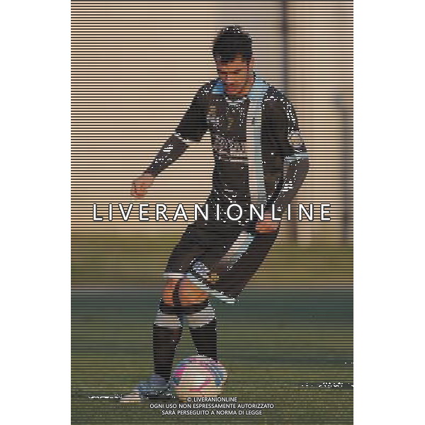 Busto Arsizio (VA) 1-12-2013 Stadio Carlo Speroni Campionato Lega PRO Prima Divisione girone A - 12Â° giornata Pro Patria - Virtus Entella nella foto Lorenzo Staiti (Virtus Entella) foto Roberto Garavaglia - ag. Aldo Liverani sas