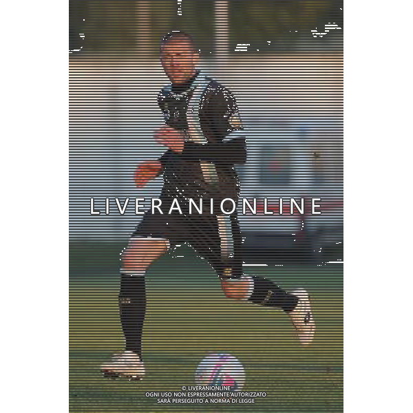 Busto Arsizio (VA) 1-12-2013 Stadio Carlo Speroni Campionato Lega PRO Prima Divisione girone A - 12Â° giornata Pro Patria - Virtus Entella nella foto Emanuele Padella (Virtus Entella) foto Roberto Garavaglia - ag. Aldo Liverani sas
