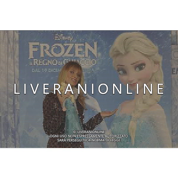 Roma - 02/12/2013 - St. Regis Grand Hotel - Photocall del film della Disney \' Frozen- Il Regno di Ghiaccio \' - nella foto: Serena Autieri / Ph. Fabrizio Corradetti - Ag. Aldo Liverani sas