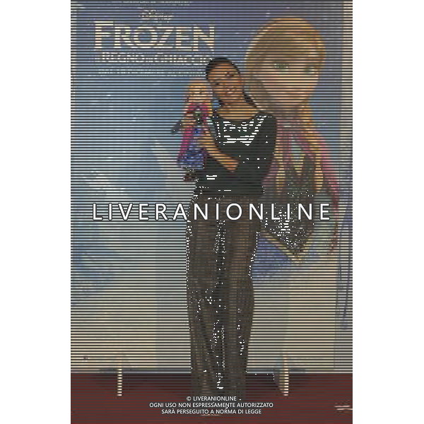 Roma - 02/12/2013 - St. Regis Grand Hotel - Photocall del film della Disney \' Frozen- Il Regno di Ghiaccio \' - nella foto: Serena Rossi / Ph. Fabrizio Corradetti - Ag. Aldo Liverani sas