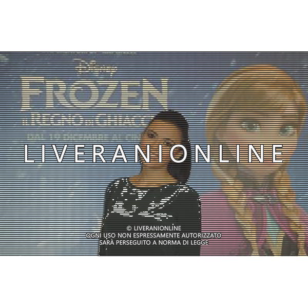 Roma - 02/12/2013 - St. Regis Grand Hotel - Photocall del film della Disney \' Frozen- Il Regno di Ghiaccio \' - nella foto: Serena Rossi / Ph. Fabrizio Corradetti - Ag. Aldo Liverani sas
