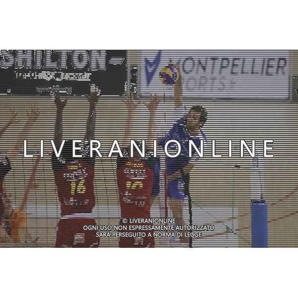 Mateusz MIKA - 30.11.2013 - Montpellier / Chaumont - 11e journee Ligue A Photo : Nicolas Guyonnet / Icon Sport AG ALDO LIVERANI SAS ONLY ITALY