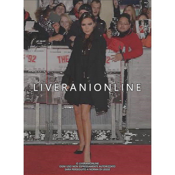  Victoria Beckham attending the world premiere of \'The Class of 92\' at the Odeon West End, London, on Sunday December 01, 2013. AG ALDO LIVERANI SAS ONLY ITALY