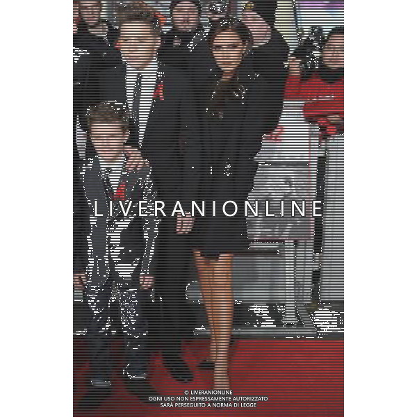  Victoria Beckham attending the world premiere of \'The Class of 92\' at the Odeon West End, London, on Sunday December 01, 2013. AG ALDO LIVERANI SAS ONLY ITALY