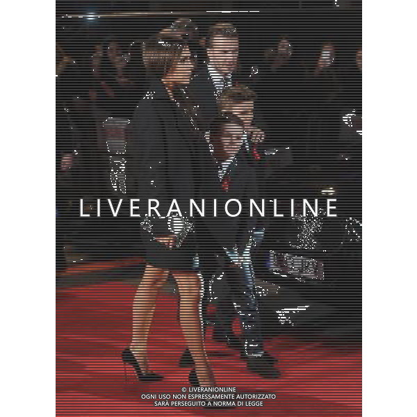  David Beckham, Victoria Beckham, Romeo Beckham and Cruz Beckham attending the world premiere of \'The Class of 92\' at the Odeon West End, London, on Sunday December 01, 2013. AG ALDO LIVERANI SAS ONLY ITALY