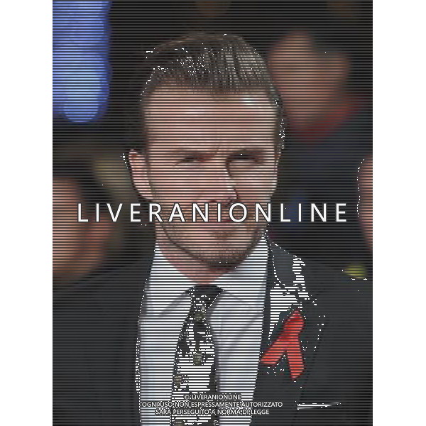  David Beckham attending the world premiere of \'The Class of 92\' at the Odeon West End, London, on Sunday December 01, 2013. AG ALDO LIVERANI SAS ONLY ITALY